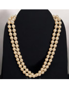 Collier Perle de Majorque 8mm (s) 43cm
