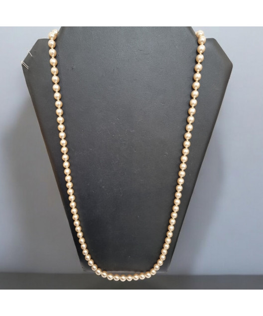 Collier Perle de Majorque 8mm (s) 43cm