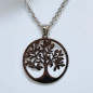 Pendentif Arbre de vie avec chaîne Acier (s)