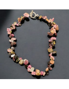 Collier Tourmaline Melon d'eau (s)