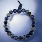 Bracelet Sodalite Mala Pierres rondes 8mm (s)