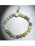 Bracelet Jade Impérial Mala Pierre ronde 8mm (s)