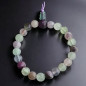 Bracelet Fluorite rainbow Mala Pierres rondes 8mm (s)