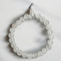 Bracelet Cristal de Roche Mala Pierres rondes 8mm (s)