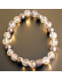 Bracelet Citrine et Pyrite Pierres rondes (s)