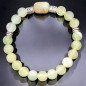 Bracelet Jade et Agate Mousse Pierres rondes 8mm (s)