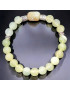 Bracelet Jade et Agate Mousse Pierres rondes 8mm (s)