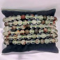 Bracelet Quartz Lodolite Pierres rondes 6mm (s)