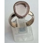 Bague Quartz rose argent 925 Taille 58