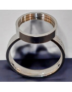 Bague modulable multipierres vissable Acier (s)