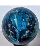 Cabochon Apatite bleue pour Bague modulable (s)