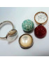 Bague modulable multipierres vissable Acier doré (s)