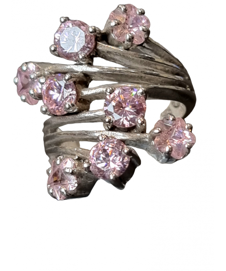 Bague Zirconium argent 925 Taille 53