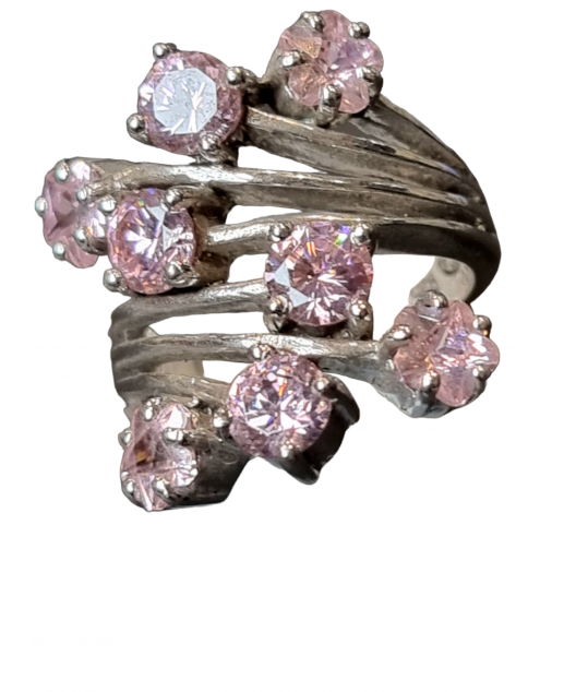 Bague Zirconium argent 925 Taille 53