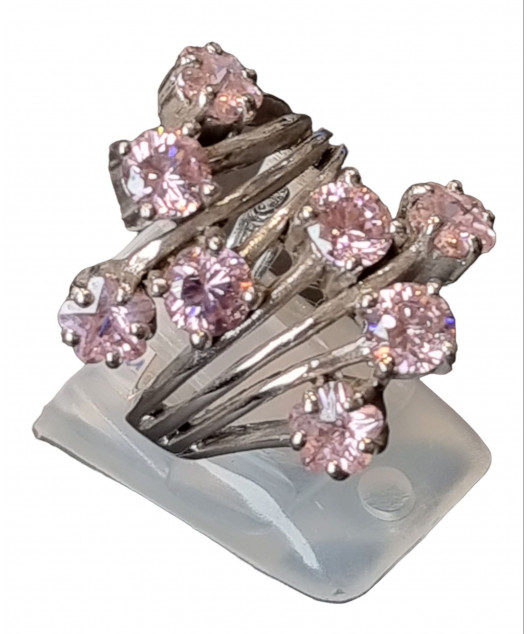 Bague Zirconium argent 925 Taille 53