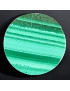 Pierre plate disque Malachite pour Bague modulable (s)