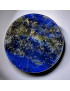 Pierre plate disque Lapis-lazuli pour Bague modulable (s)