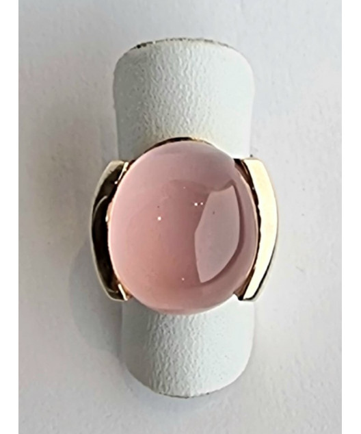 Bague Quartz rose argent 925