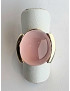 Bague Quartz rose argent 925