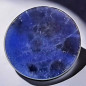 Pierre plate disque Sodalite pour Bague modulable (s)