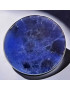 Pierre plate disque Sodalite pour Bague modulable (s)