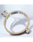 Pendentif modulable Acier argenté (s)