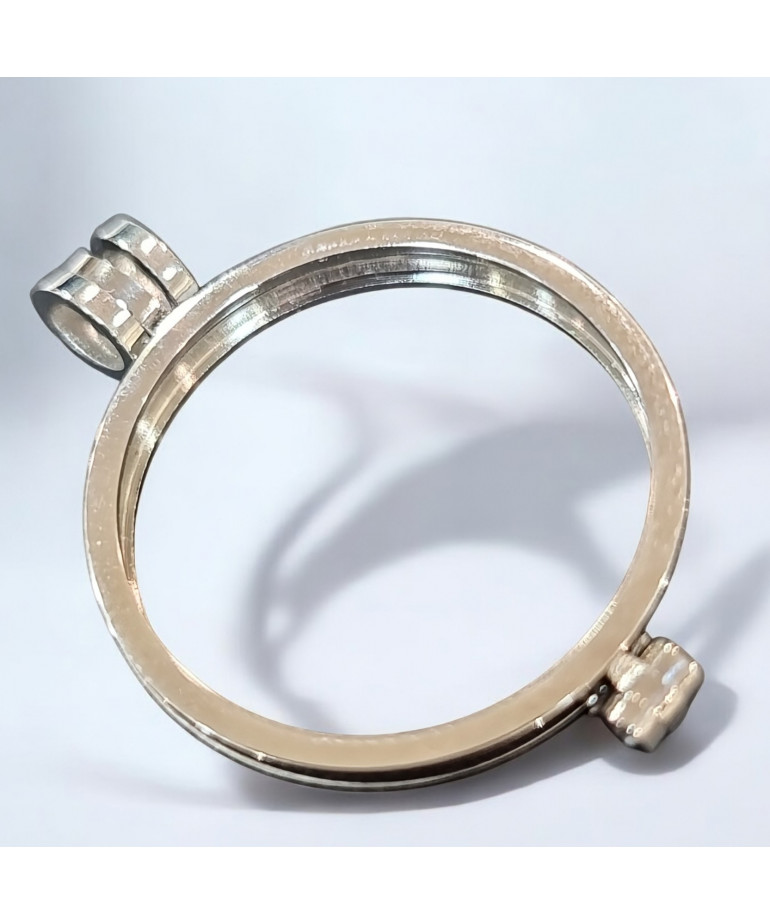 Pendentif modulable Acier argenté (s)