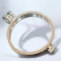 Pendentif modulable Acier argenté (s)