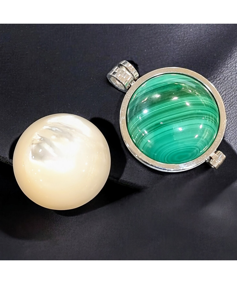 Pendentif modulable Acier doré (s)