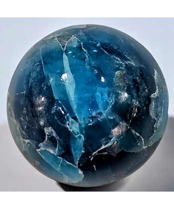 Cabochon Apatite bleue pour...