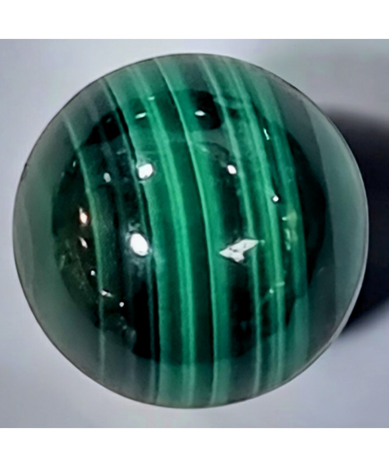 Cabochon Malachite pour Bague modulable (s)