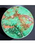 Pierre plate disque Chrysocolle pour Pendentif modulable (s)