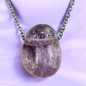 Pendentif Améthyste sur Chaîne Acier (s)