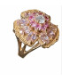 Bague Zirconium Plaquée or Taille 53