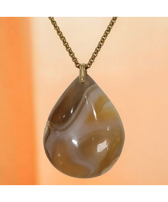 Pendentif Agate de feu...