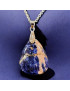 Pendentif Sodalite Goutte avec Chaîne (s)