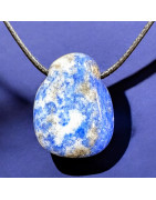 Pendentif Lapis-lazuli sur cordon réglable (s)