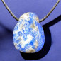 Pendentif Lapis-lazuli sur cordon réglable (s)