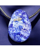 Pendentif Lapis-lazuli sur Cordon réglable (s)