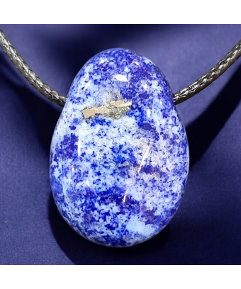 Pendentif Lapis-lazuli sur Cordon réglable (s)