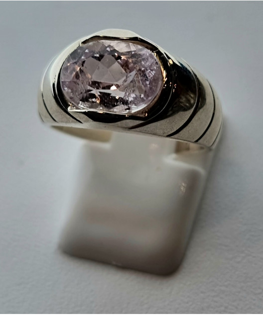 Bague Kunzite argent 925 Taille 61