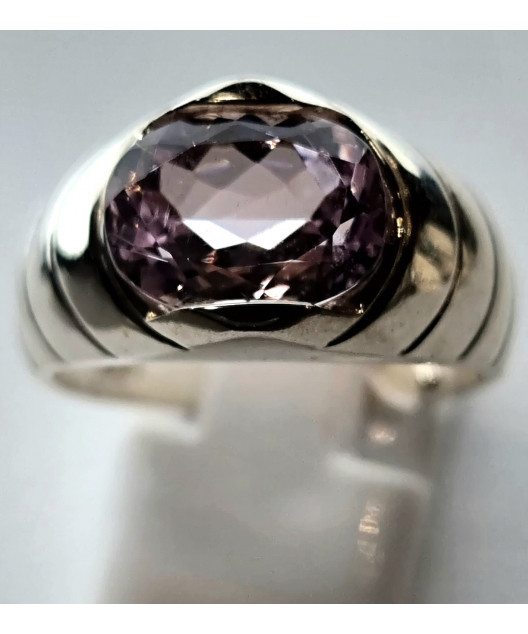 Bague Kunzite argent 925 Taille 61