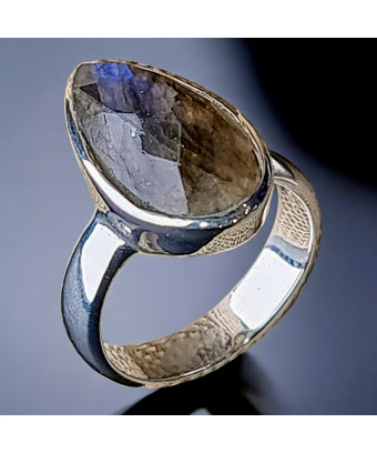 Bague Labradorite Argent...