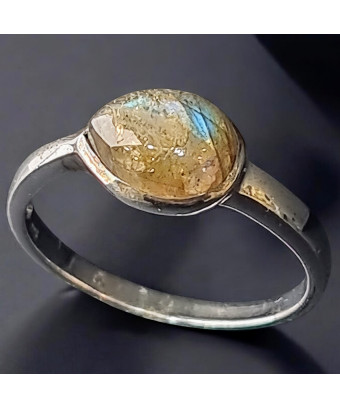 Bague Labradorite Argent...