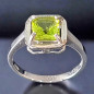 Bague Péridot Argent 925 Taille 58 (s)