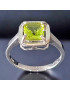 Bague Péridot Argent 925 Taille 58 (s)