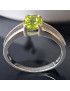 Bague Péridot Argent 925 Taille 57 (s)