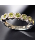 Bague Péridot Argent 925 (s)