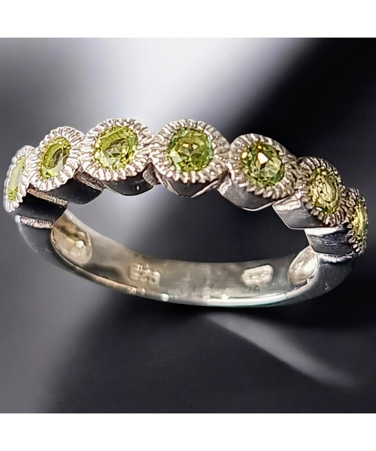 Bague Péridot Argent 925 (s)