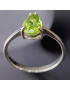 Bague Péridot Argent 925 Taille 58 (s)